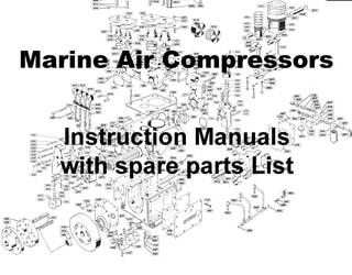 PDF Manuals and Parts Catalog for Marine Air compressors