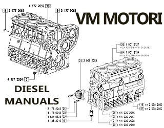 PDF Manuals and Parts Catalog for VM MOTORI engine