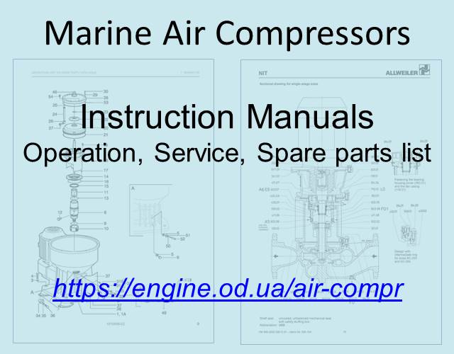 Marine Air Compressors PDF Manuals and Spare Parts Catalogs