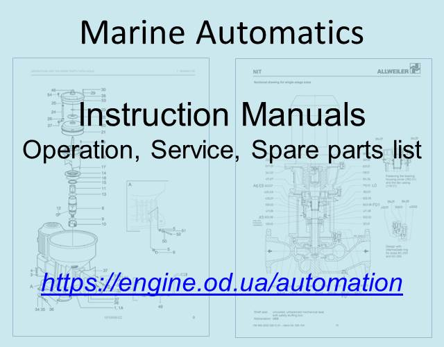 Marine Automatics PDF Manuals and Spare Parts Catalogs