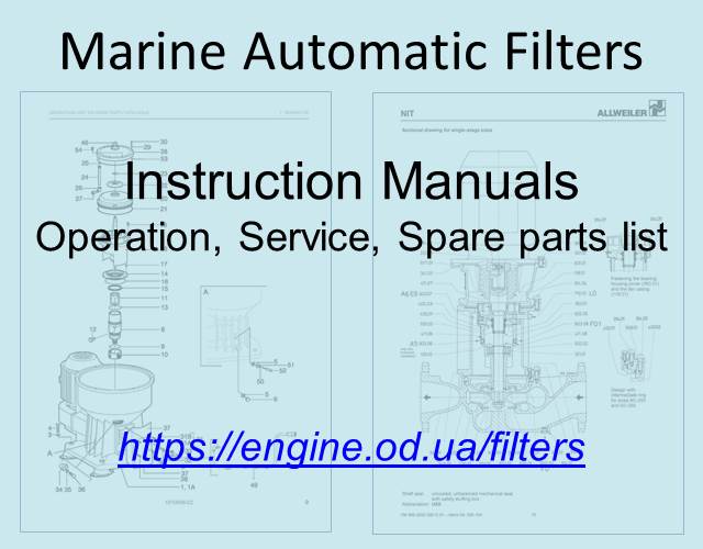 Marine Automatic Filters PDF Manuals and Spare Parts Catalogs
