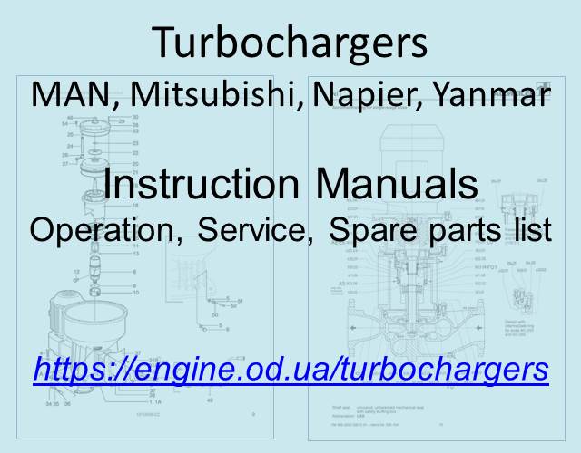Marine Turbochargers PDF Manuals and Spare Parts Catalogs