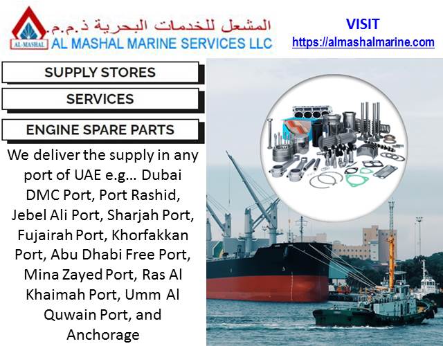 Dubai Shipchandler, engine spare parts